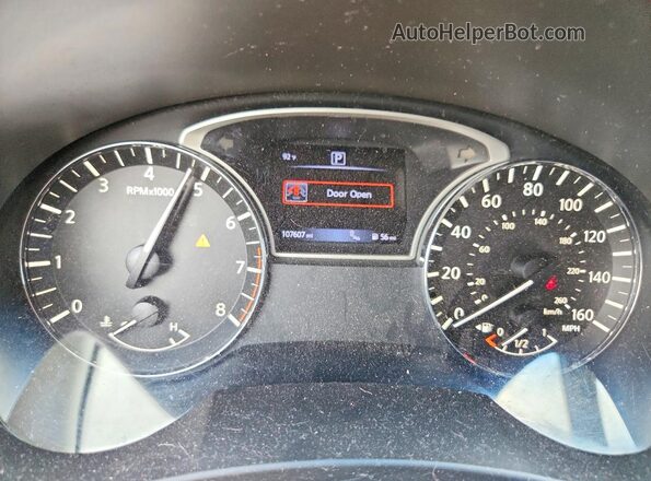 1N4AL3AP9HC235151 2017 NISSAN ALTIMA Белый Вид щитка приборов