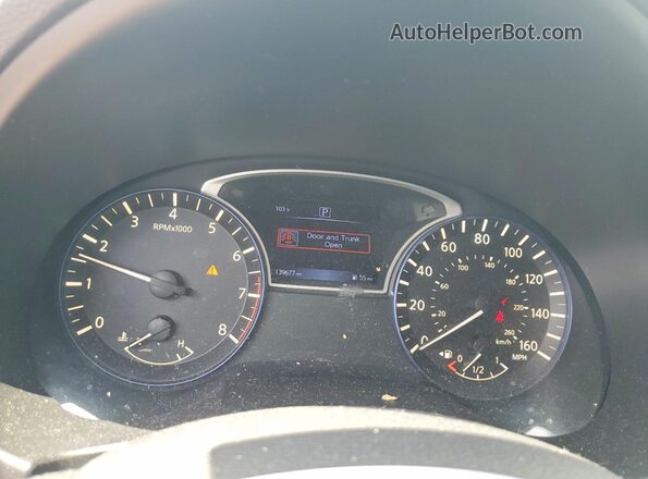 1N4AL3AP9HC264293 2017 NISSAN ALTIMA White ხელსაწყოთა პანელის ხედი