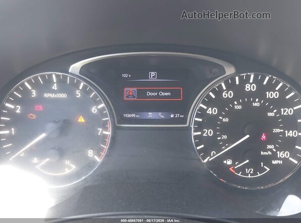 1N4AL3AP9HC289257 2017 NISSAN ALTIMA Black Вид задніх сидінь