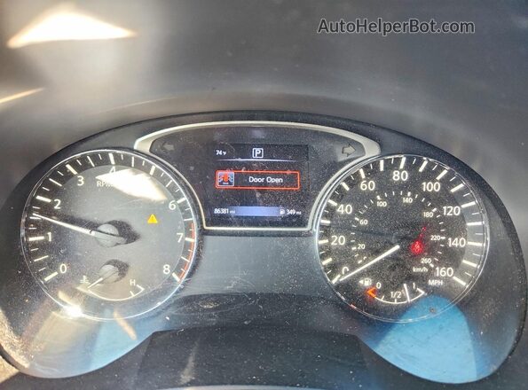 1N4AL3AP9HC294541 2017 NISSAN ALTIMA Gray Widok zestawu wskaźników
