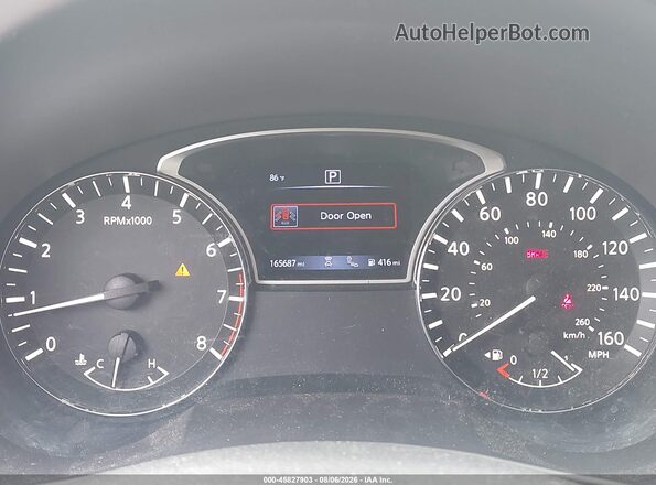 1N4AL3AP9HC473212 2017 NISSAN ALTIMA Silver Widok tylnych siedzeń