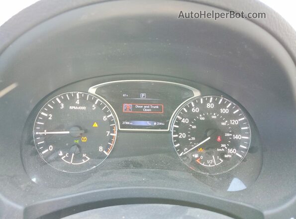 1N4AL3AP9HC492598 2017 NISSAN ALTIMA Gray Вид щитка приладів