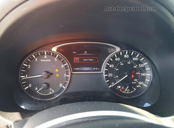 1N4AL3AP9HN332015 2017 NISSAN ALTIMA Silver Instrument cluster view