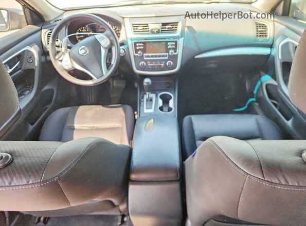 1N4AL3AP9HN338509 2017 NISSAN ALTIMA Black Вид панелі приладів