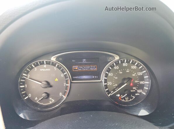 1N4AL3AP9JC102430 2018 NISSAN ALTIMA Red Vista del cuadro de instrumentos