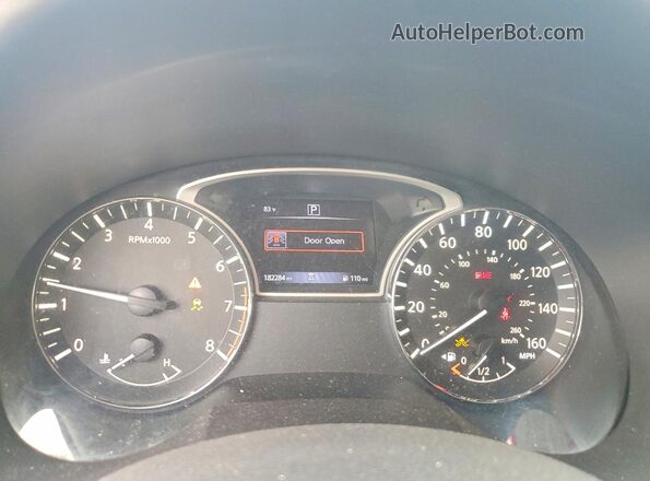 1N4AL3AP9JC106414 2018 NISSAN ALTIMA Red Vista del cuadro de instrumentos