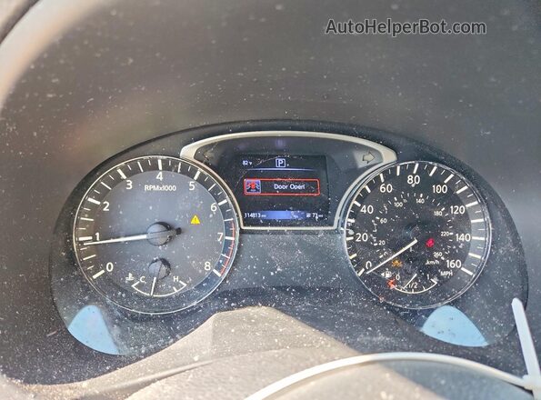 1N4AL3AP9JC156102 2018 NISSAN ALTIMA Серебряный Вид щитка приборов