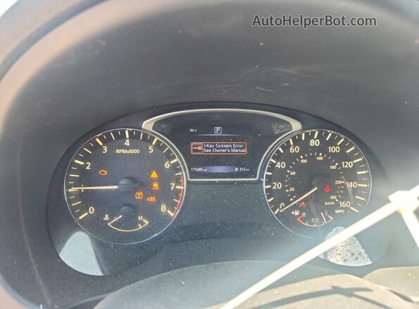 1N4AL3AP9JC160411 2018 NISSAN ALTIMA Red Instrument cluster view