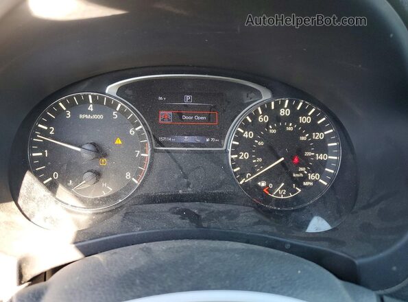 1N4AL3AP9JC163826 2018 NISSAN ALTIMA White Widok zestawu wskaźników
