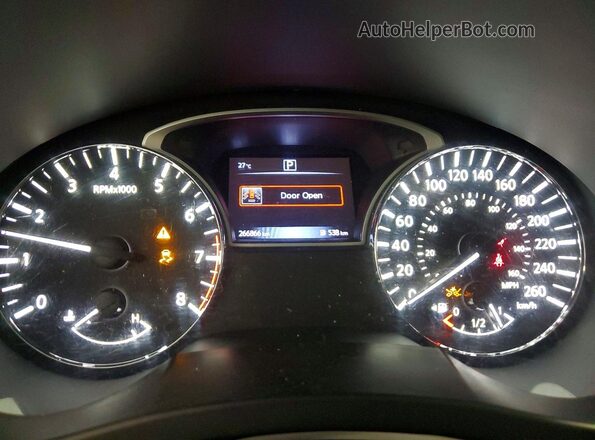 1N4AL3AP9JC179833 2018 NISSAN ALTIMA Black Widok zestawu wskaźników