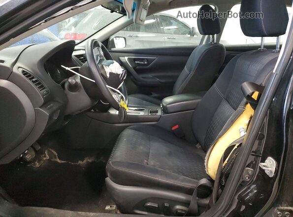 1N4AL3AP9JC179833 2018 NISSAN ALTIMA Black Widok wnętrza z przodu