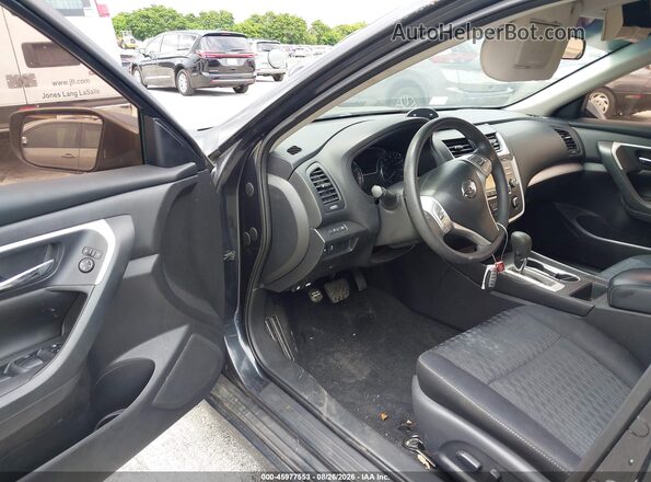 1N4AL3AP9JC224785 2018 NISSAN ALTIMA Black წინა სალონის ხედი