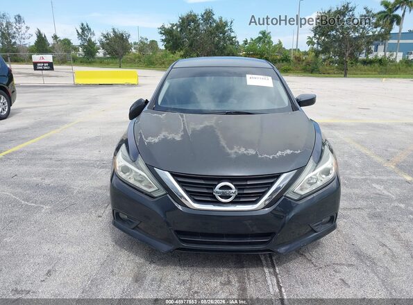 1N4AL3AP9JC224785 2018 NISSAN ALTIMA Black ხელსაწყოთა პანელის ხედი