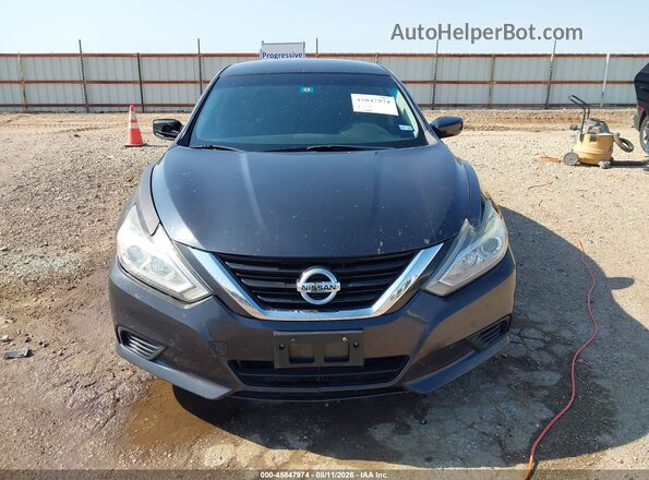 1N4AL3AP9JC229713 2018 NISSAN ALTIMA Gray წინა პანელის ხედი