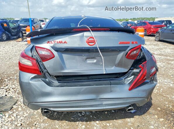 1N4AL3AP9JC233874 2018 NISSAN ALTIMA Gray უკანა ხედი