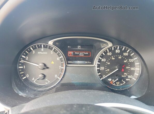 1N4AL3AP9JC233874 2018 NISSAN ALTIMA Gray ხელსაწყოთა პანელის ხედი