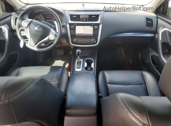 1N4AL3AP9JC233874 2018 NISSAN ALTIMA Gray წინა პანელის ხედი