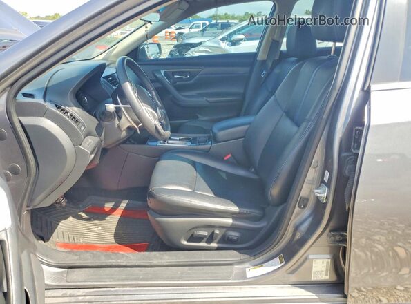 1N4AL3AP9JC233874 2018 NISSAN ALTIMA Gray წინა სალონის ხედი
