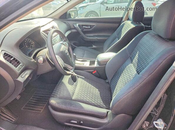 1N4AL3AP9JC273534 2018 NISSAN ALTIMA Черный Вид салона спереди