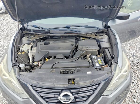 1N4AL3AP9JC285456 2018 NISSAN ALTIMA Gray უკანა სალონის ხედი