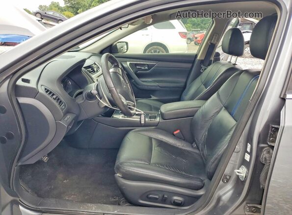 1N4AL3AP9JC285456 2018 NISSAN ALTIMA Gray წინა სალონის ხედი