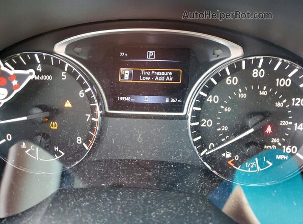 1N4AL3AP9JC470705 2018 NISSAN ALTIMA Black Вид щитка приладів