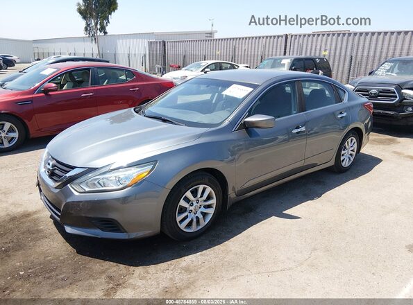 1N4AL3AP9JC474009 2018 NISSAN ALTIMA Gray Առջևի ձախ երեք քառորդ տեսարան