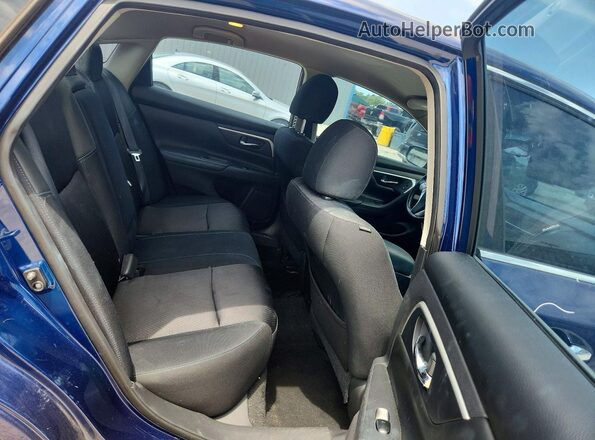 1N4AL3APXGC109959 2016 NISSAN ALTIMA Blue Вид задніх сидінь