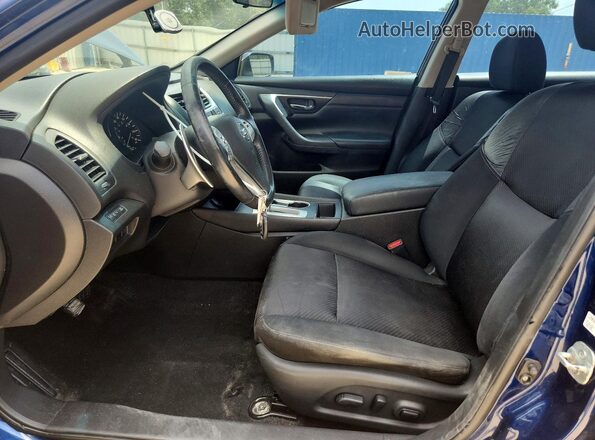 1N4AL3APXGC109959 2016 NISSAN ALTIMA Blue Вид салону спереду