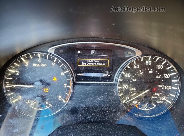 1N4AL3APXGC147546 2016 NISSAN ALTIMA Red Սարքավորումների վահանակի տեսք