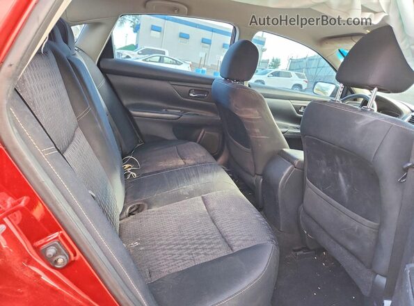 1N4AL3APXGC147546 2016 NISSAN ALTIMA Red Հետևի նստատեղերի տեսք
