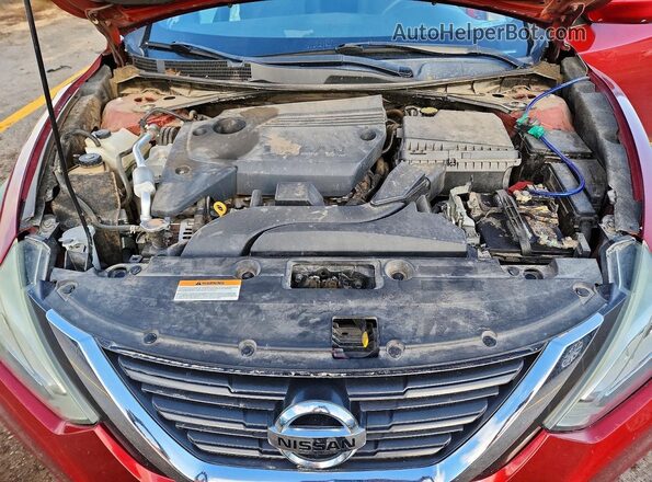 1N4AL3APXGC147546 2016 NISSAN ALTIMA Red Սալոնի հետևի տեսք