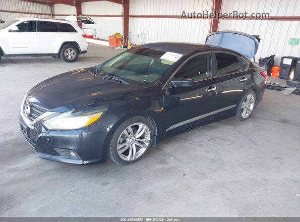 1N4AL3APXGC148549 2016 NISSAN ALTIMA Синий Передняя левая четверть