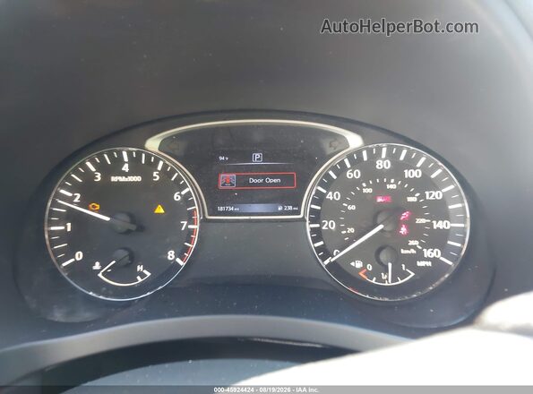1N4AL3APXGC161852 2016 NISSAN ALTIMA Silver Widok tylnych siedzeń