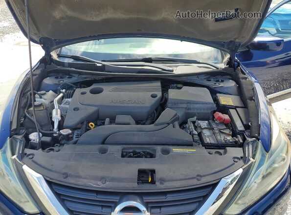 1N4AL3APXGC193345 2016 NISSAN ALTIMA Blue Widok wnętrza z tyłu