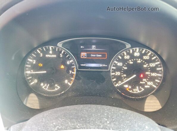 1N4AL3APXGC216333 2016 NISSAN ALTIMA Silver Вид щитка приладів