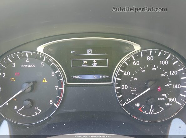 1N4AL3APXGC263104 2016 NISSAN ALTIMA Black Widok tylnych siedzeń