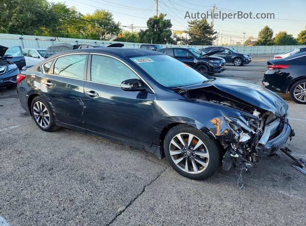 1N4AL3APXGC267315 2016 NISSAN ALTIMA Черный Передняя правая четверть
