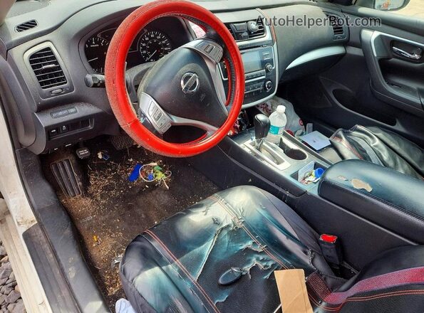 1N4AL3APXGC271980 2016 NISSAN ALTIMA White Առջևի վահանակի տեսք