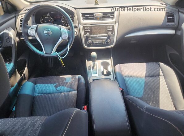 1N4AL3APXGC274121 2016 NISSAN ALTIMA Черный Вид панели приборов
