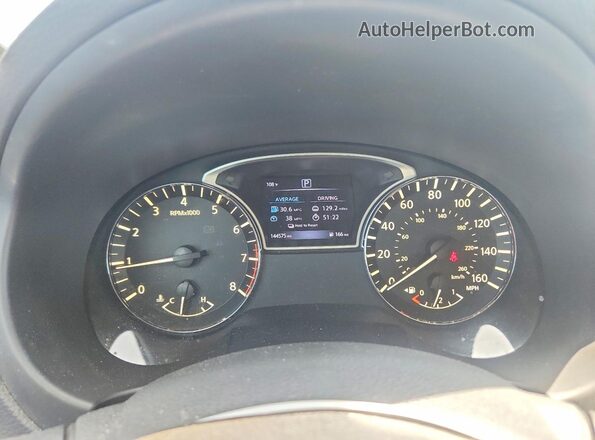 1N4AL3APXGC274121 2016 NISSAN ALTIMA Черный Вид щитка приборов