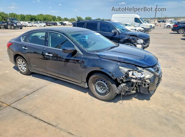1N4AL3APXGC274121 2016 NISSAN ALTIMA Черный Передняя правая четверть