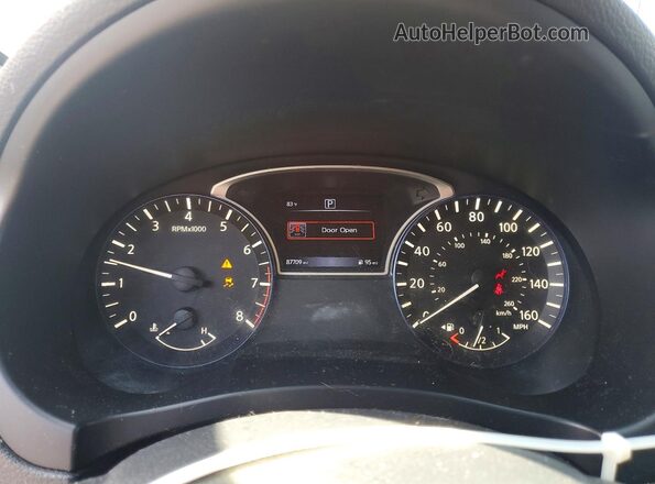 1N4AL3APXGC287130 2016 NISSAN ALTIMA Red Սարքավորումների վահանակի տեսք