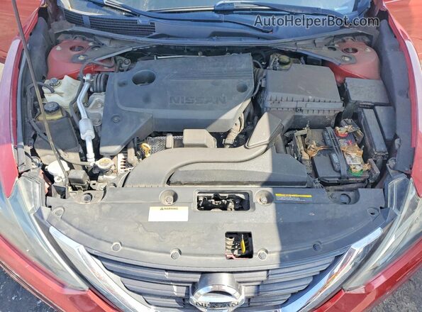 1N4AL3APXGC287130 2016 NISSAN ALTIMA Red Սալոնի հետևի տեսք