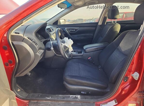 1N4AL3APXGC294692 2016 NISSAN ALTIMA Red Widok wnętrza z przodu