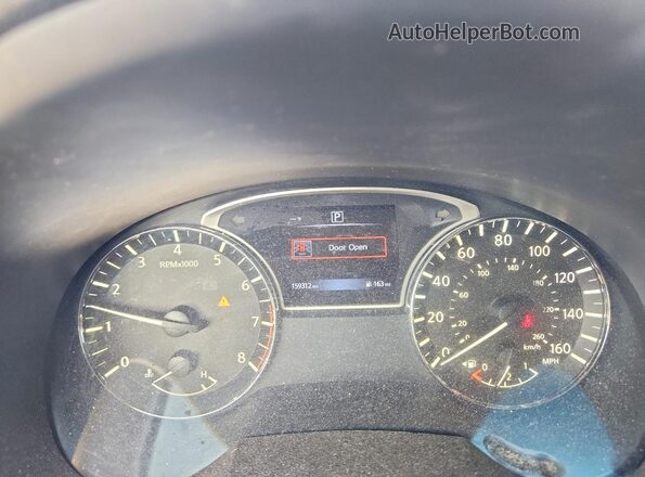 1N4AL3APXGC294692 2016 NISSAN ALTIMA Red Widok zestawu wskaźników