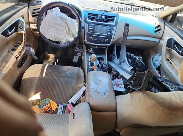 1N4AL3APXGN304254 2016 NISSAN ALTIMA White Առջևի վահանակի տեսք