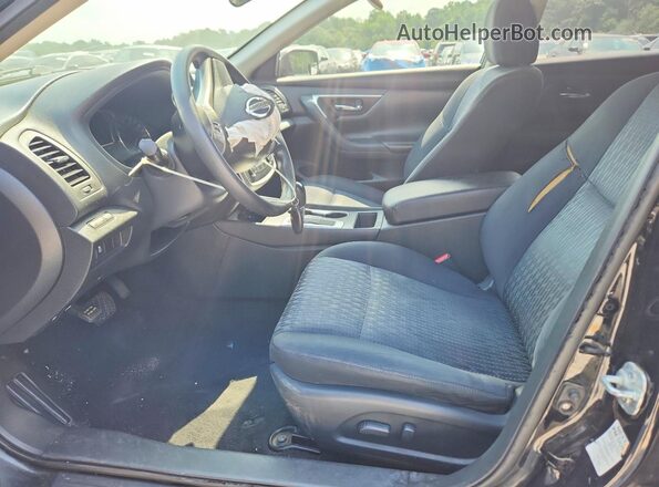 1N4AL3APXGN316050 2016 NISSAN ALTIMA Black Widok wnętrza z przodu
