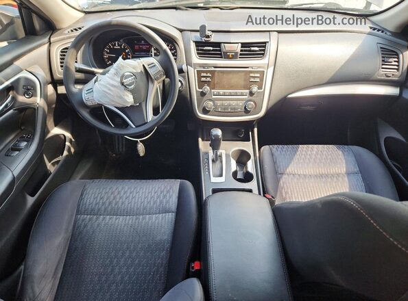 1N4AL3APXGN316050 2016 NISSAN ALTIMA Black Widok deski rozdzielczej