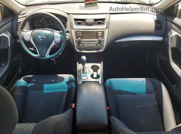 1N4AL3APXGN327940 2016 NISSAN ALTIMA White Widok deski rozdzielczej